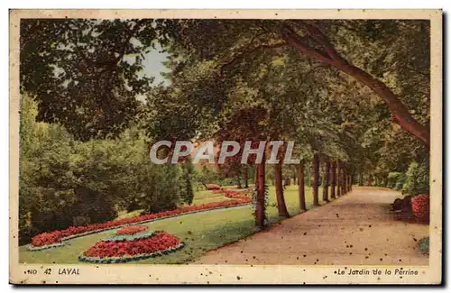 Laval - Le Jardin de la Perrine - Ansichtskarte AK