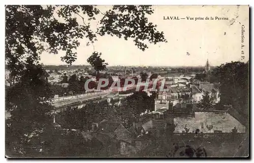 Laval - Vue prise de la Perrine - Cartes postales