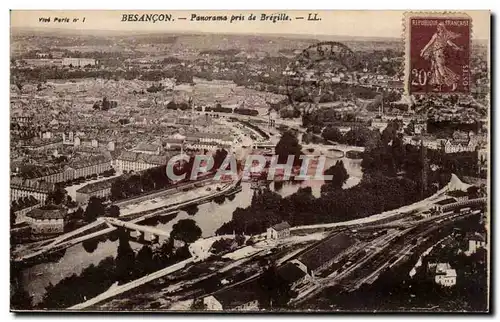 Besancon - Panorama pris de Brigille - Ansichtskarte AK