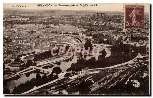 Besancon - Panorama pris de Brigille - Cartes postales