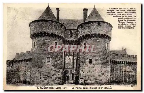 Guerande Cartes postales La porte Saint Michel