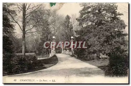 Chantilly Ansichtskarte AK Le parc