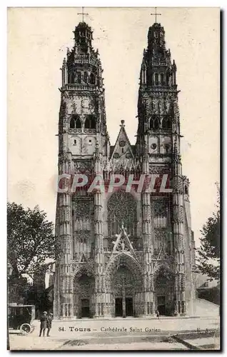 Tours Cartes postales Cathedrale Saint Gatien