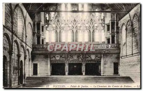 Poitiers Ansichtskarte AK Palais de justice La cheminee des comtes de poitiers