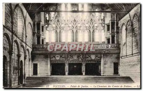 Poitiers Cartes postales Palais de justice La cheminee des comtes de poitiers
