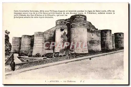 Angers Cartes postales Le chateau