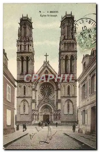 Angers Cartes postales Eglise St Joseph