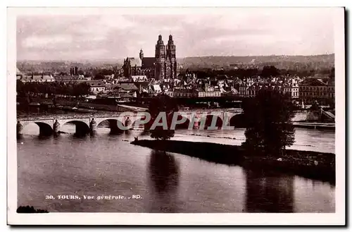 tours Cartes postales Vue generale