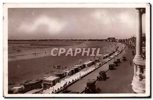 La Baule Ansichtskarte AK Vue generale de la plage vers le Pouliguen