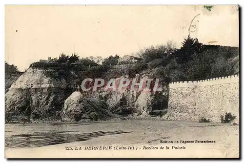 La Bernerie Ansichtskarte AK Rochers de la Patorie