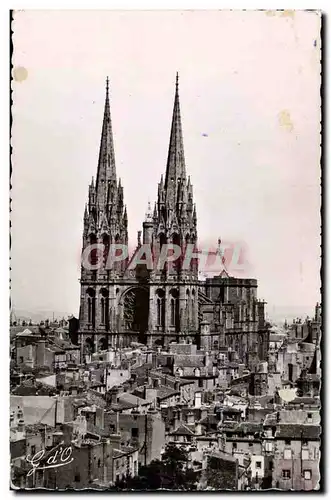 Clermont Ferrand Ansichtskarte AK Fleches de la cathedrale Construites par Viollet le Duc au dernier siecle