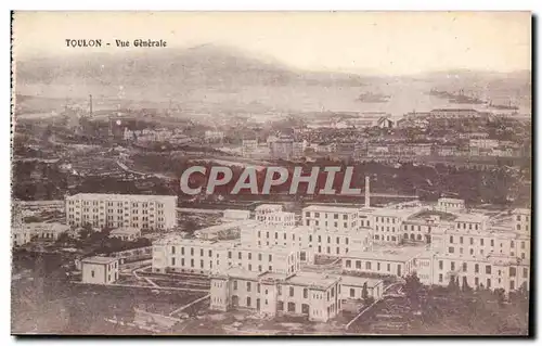 Toulon Cartes postales Vue generale