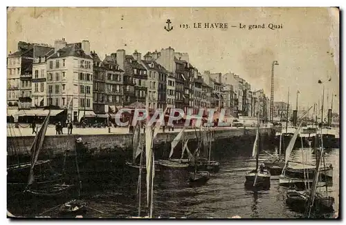 Le Havre Cartes postales Le grand quai