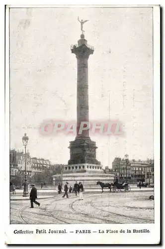 Paris Cartes postales place de la Bastille