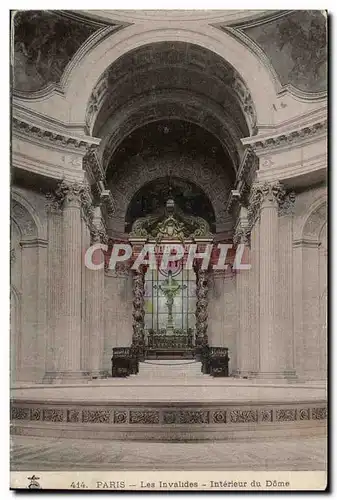 Paris Ansichtskarte AK Les Invalides Interieur du Dome