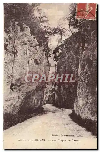 Environs de Belley Ansichtskarte AK Les gorges de Yenne