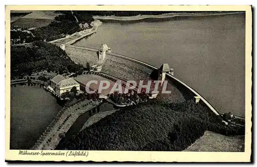 Allemagne Cartes postales Der Molne See Talsperre Kreis Soest (barrage dam)