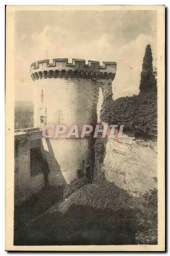 Chinon Ansichtskarte AK Le chateau Les douves et la Tour de Boissy