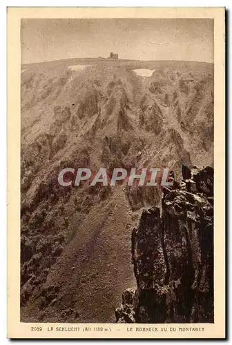 La Schlucht Cartes postales Le Honneck vu du Montabey
