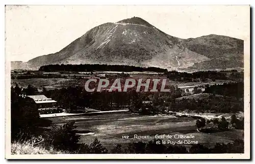 Royat Cartes postales Golf de Charade et le Puy de Dome