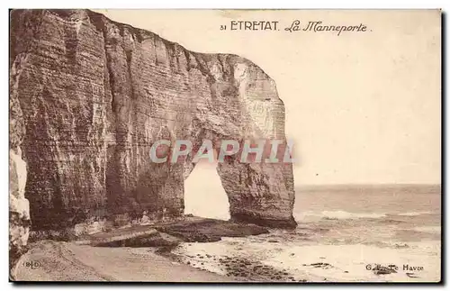 Etretat Cartes postales La Manneporte