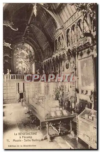 Fecamp Cartes postales La Benedictine Musee Salle gothique