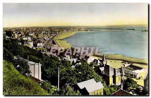 Le Havre Ansichtskarte AK Vue d&#39ensemble de la plage L&#39avant port Vue prise de Ste Adresse