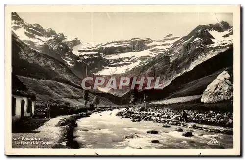 Gavarnie Cartes postales Le Gave et le cirque