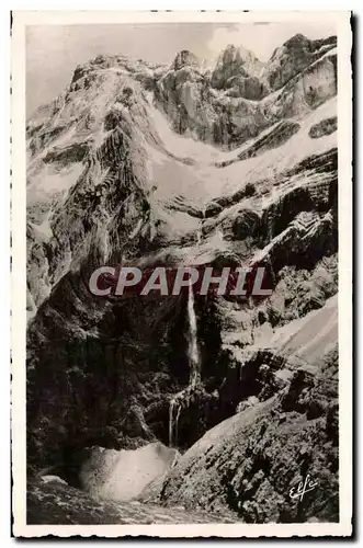 Gavarnie Ansichtskarte AK La cascade et les pics d&#39Astazou de la cascade et du MArbore