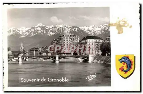 Suisse Cartes postales Souvenir de Grenoble