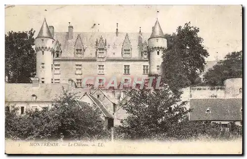 Montresor Cartes postales le chateau