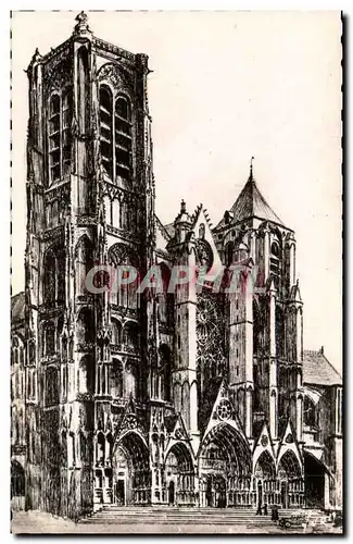 Bourges Cartes postales La cathedrale