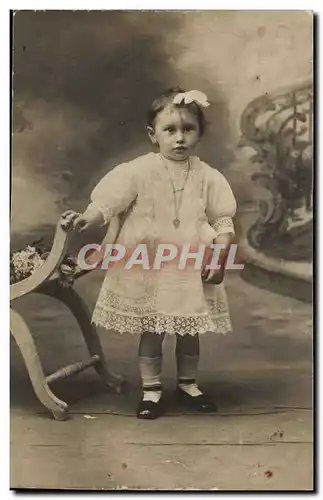 Carte photo Enfant Bebe