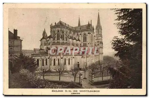 Ansichtskarte AK Eglise ND de montligeon Abside