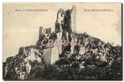 Cartes postales Ruine de Drachenfels