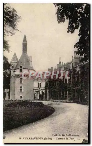 Chateauroux Cartes postales Chateau du parc