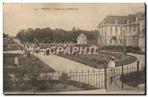 Troyes Ansichtskarte AK Square de la Prefecture