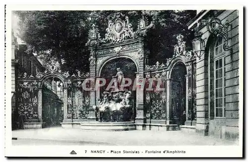 Nancy Cartes postales Place Stanislas Fontaine d&#39Amphritite