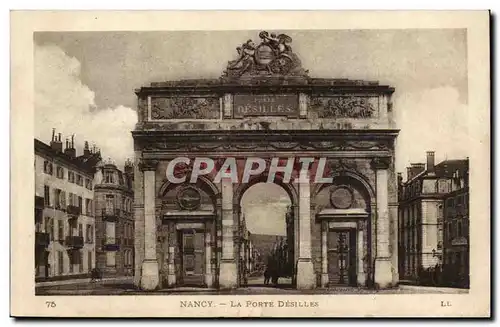 Nancy Cartes postales La porte Desilles