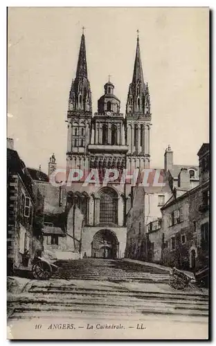 Angers Cartes postales La cathedrale