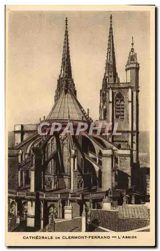 Clermont Ferrand Cartes postales Cathedrale L&#39abside