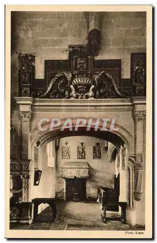 La Bourgonniere Cartes postales Interieur de la chapelle L&#39oratoire