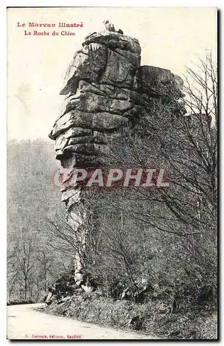 Morvan Ansichtskarte AK La roche du chien