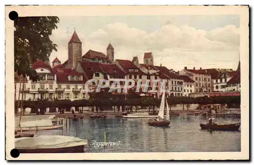 suisse Cartes postales Rapperswil