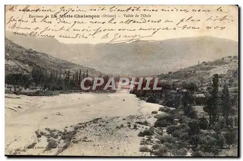 La Motte Chalancon Cartes postales Vallee de l'Oule