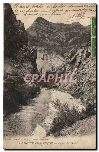 La Motte Chalancon Cartes postales Le pas des Ondes