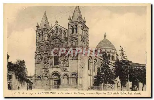 Angouleme Cartes postales Cathedrale Saint Pierre romano bizantine