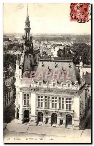 Sens Cartes postales Hotel de ville