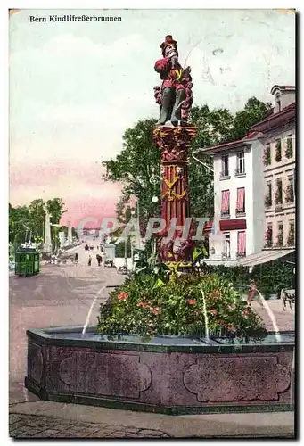 Suisse Cartes postales Bern Kindlifresserbrunnen