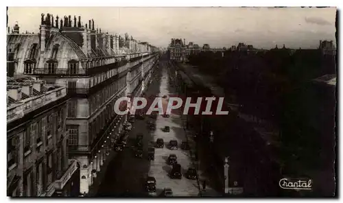 Paris Ansichtskarte AK Rue de Rivoli et palais du Louvre